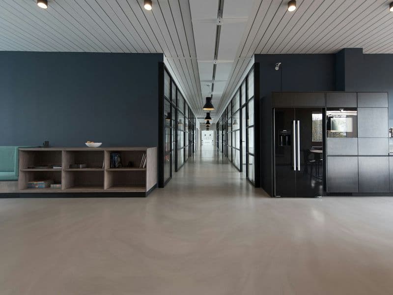 Clean modern office space